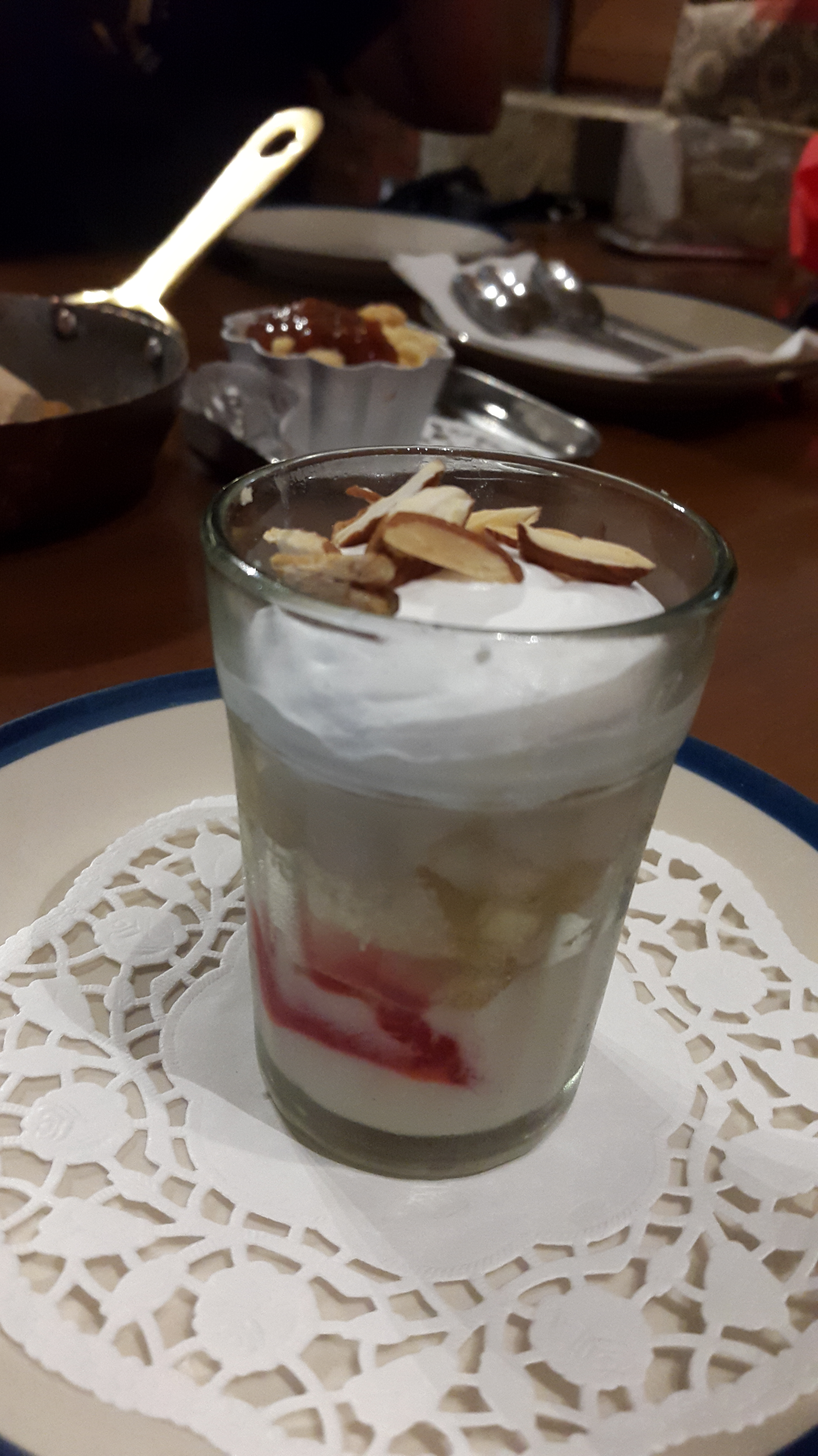 Custard apple trifle 