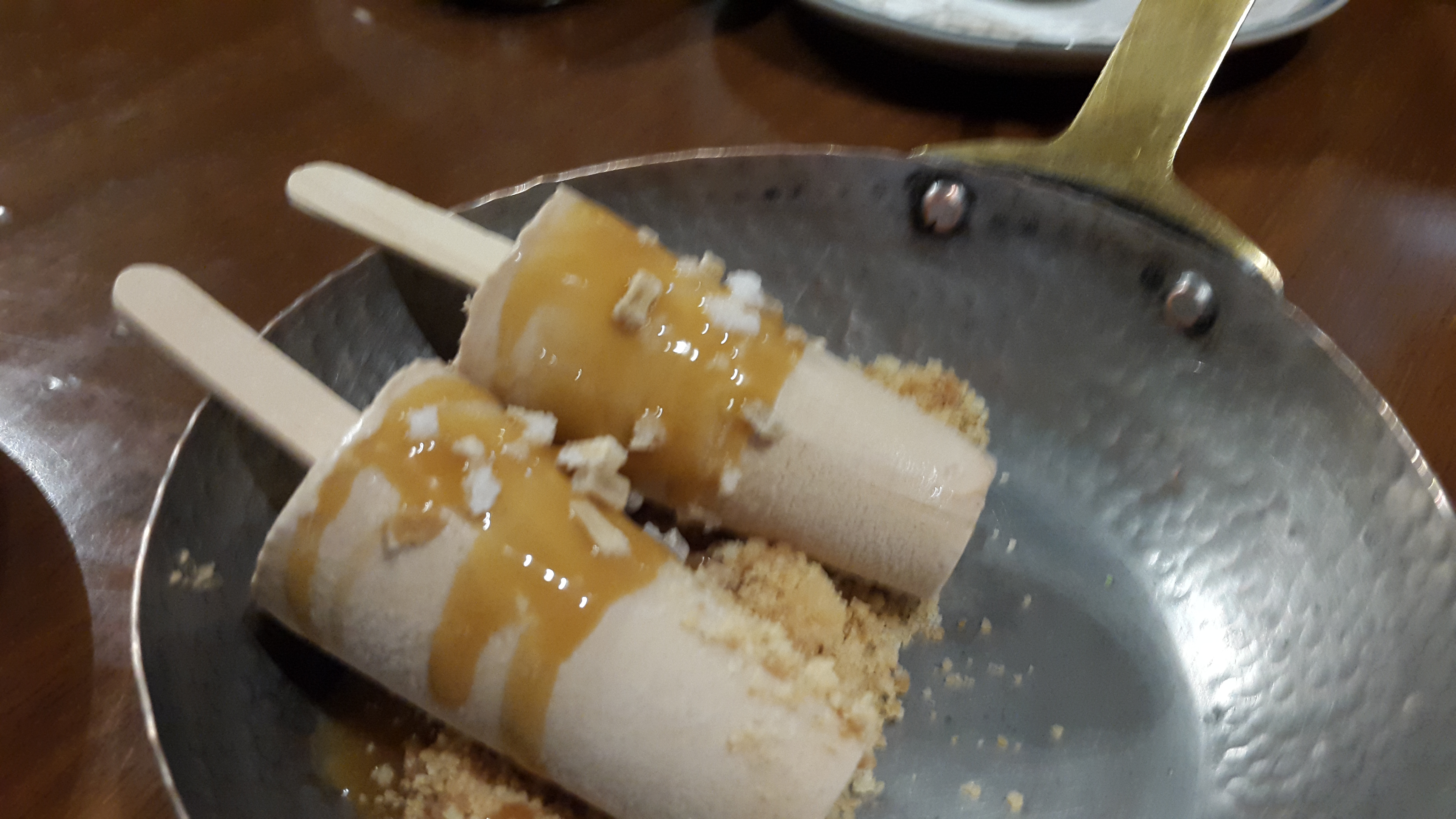 Masala chai popsicles 